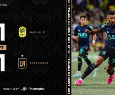 Highlights | LAFC vs. Nashville SC 4/22/23