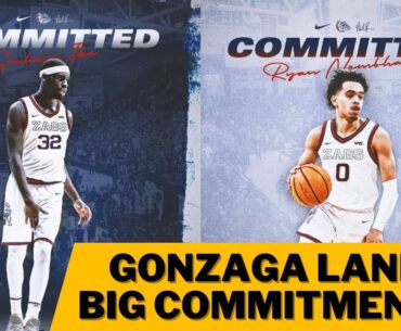 LIVE REACTION to Graham Ike and Ryan Nembhard's commitments to Gonzaga!