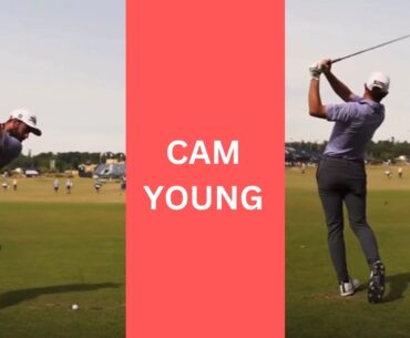 CAM YOUNG GOLF SWING (SLOW MOTION)