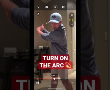 TURN On The Arc For A Proper Golf Backswing