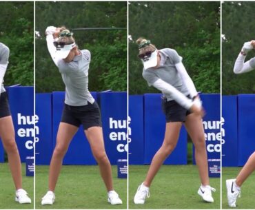 Nelly Korda Driver Swing Slowmotion & Sequence