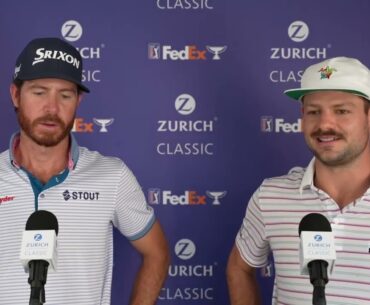 Sam Ryder and Doc Redman Friday Flash Interview 2023 Zurich Classic of New Orleans