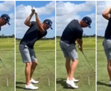 Justin Thomas Golf Swing Slowmotion & Sequence - 4/23/23