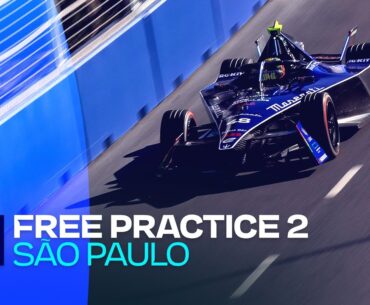 2023 Julius Baer São Paulo E-Prix - Round 6 | Free Practice 2