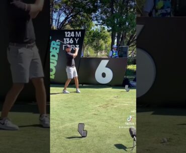 Charl Schwartzel, Talor Gooch and Pat Perez Tee Shots 6th Hole LIV Golf Adelaide #livgolf #golf