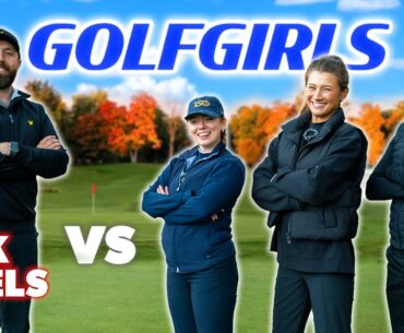 Rick Shiels vs GOLFGIRLS - 3 v 1 Match Play | Golf Girls Episode 9