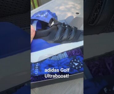 Check out the adidas Golf Ultraboost shoes!