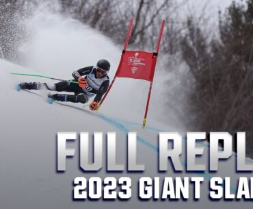 2023 NCAA skiing championship: Giant Slalom full replay