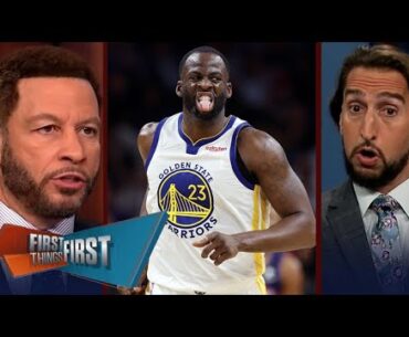 FIRST THINGS FIRST | Nick Wright reacts Draymond has no problem coming off bench if Warriors win