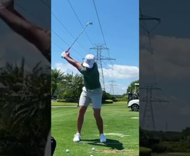 Lucas Herbert Golf Swing (SLOW MOTION) #golf #shorts