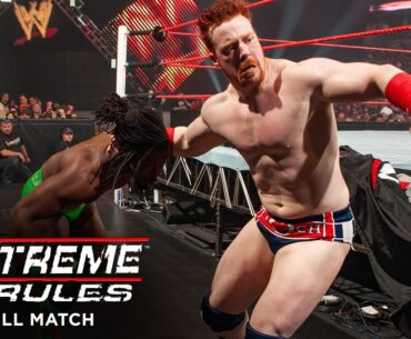 FULL MATCH — Sheamus vs. Kofi Kingston — United States Title Tables Match: WWE Extreme Rules 2011