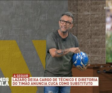 Neto comenta polêmica e cobra Cuca: "Tem que falar tudo na coletiva"