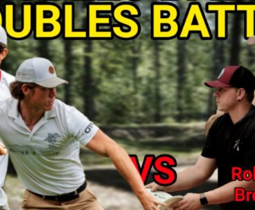 Doubles Disc Golf Battle 20!! | Isaac Robinson & Ezra Robinson! | W.R. Jackson | Front 9