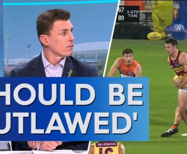 The tackling move that Matthew Lloyd believes the AFL must stamp out - Sunday Footy Show