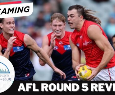 AFL Round 5 Review - Essendon Putting the AFL on Notice! | StatChat AFL Podcast LIVE