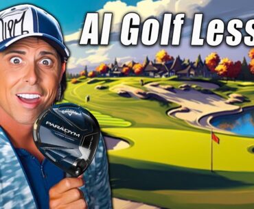 FIRST EVER AI GOLF LESSON - How to Fix Your Slice with the Driver