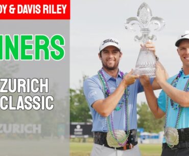 Nick Hardy and Davis Riley | PGA Tour 2023 Zurich Classic Winners Press Conference Interview ⛳