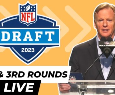 2023 NFL Draft: Rounds 2 & 3 LIVE