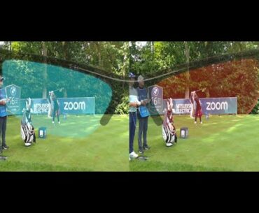 In 3D Luke Donald, Francesco Molinari & Robert Macintyre Tee Off at the 16th PGA Tour Wentworth 2022