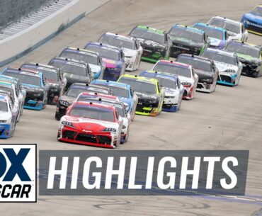 NASCAR Xfinity Series: A-Game 200 at Dover Highlights | NASCAR on FOX