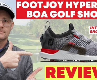 FootJoy HyperFlex Shoe Review - Interesting Design and it's Waterproof!!