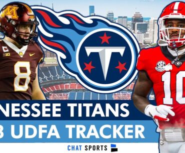 Titans UDFA Tracker: Here Are All The UDFAs The Titans Signed After The 2023 NFL Draft