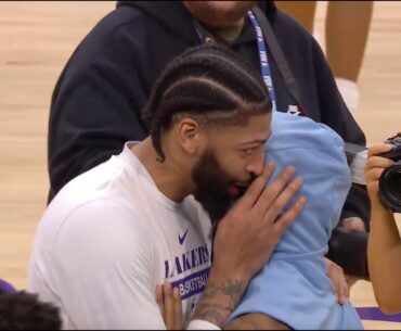 Anthony Davis Daps Up Ja Morant After Game 6 🤝