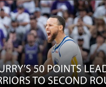 Curry's 50 Point Performances Sends Warriors To Second Round Of Playoffs | Golden Spaces
