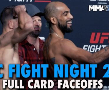 UFC Fight Night 223 Full Fight Card Faceoffs From Las Vegas