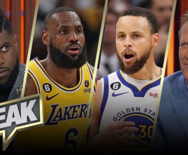 LeBron, Lakers face Steph Curry & Warriors in Western Conference Semifinals | NBA | SPEAK