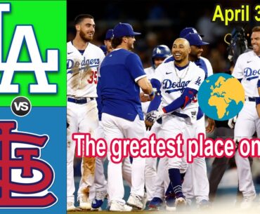 Dodgers vs Cardinals FULL Game Highlights April 30, 2023 | MLB Highlights 2023