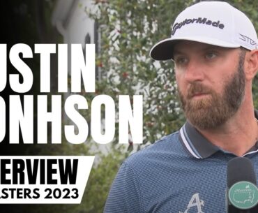 Dustin Johnson talks Masters 2023 Experiences, LIV Golf vs. PGA Tour at Masters & Playing at Augusta