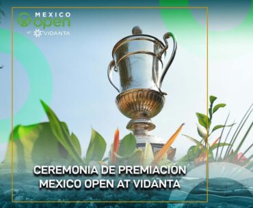 Ceremonia de premiación | Mexico Open at Vidanta | Azteca Golf