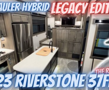 2023 Riverstone Legacy 37FLTH | LUXURY Front Living Toy Hauler