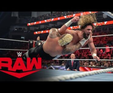 Seth “Freakin” Rollins takes on Solo Sikoa in first-ever matchup: Raw highlights, May 1, 2023