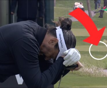 Pro Golfer Doesn't Hit Drive Past Members' Tee