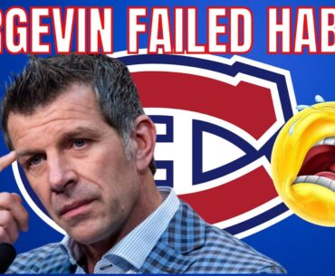 MARC BERGEVIN FAILED MONTREAL CANADIENS