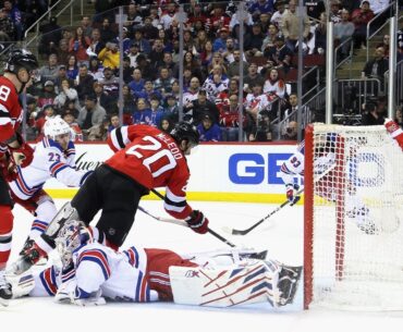 Michael McLeod outreaches Igor Shesterkin for the Game 7 lead!