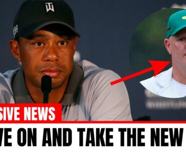 Tiger Woods DROPS MAJOR HINT on ending career...