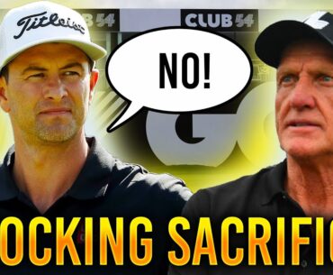 Adam Scott Sacrifices Millions: Why He's Refusing a Big Paycheck to Become a LIV Golfer!