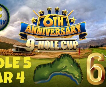 Master, QR Hole 5 - Par 4, EAGLE - 6th Anniversary 9-Hole cup, *Golf Clash Guide*
