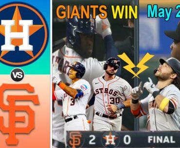 Astros vs Giants FULL GAME Highlights May 2, 2023 | MLB Highlights 2023