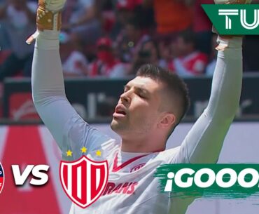 ¡GOLAZO de TIAGO VOLPI! A lo PANENKA | Toluca 3-0 Necaxa | CL2023 Liga Mx - J17 | TUDN