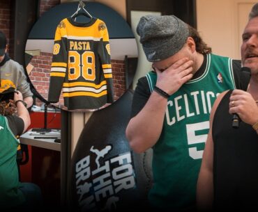 Boston Connor Cries After The Biggest Upset In Boston Sports History?! | Pat McAfee Reacts