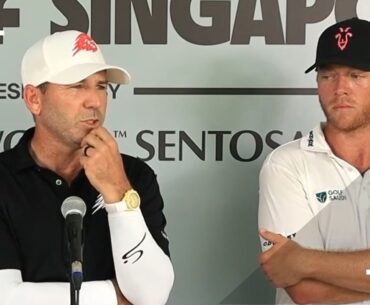 Sergio Garcia and Talor Gooch SHARE second round LEAD in LIV Golf Singapore