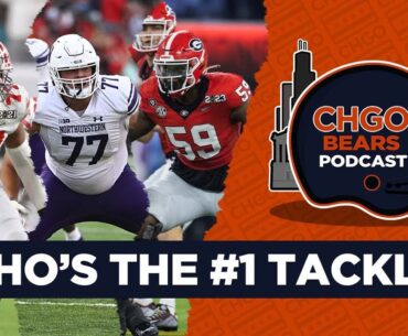 Ranking the Chicago Bears options at Offensive Tackle in the NFL Draft | CHGO Bears Podcast