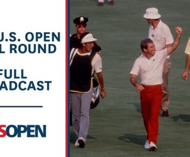 1988 U.S. Open (Final Round): Curtis Strange and Nick Faldo Battle at Brookline | Full Broadcast
