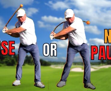Should You Pause at the Top of the Swing?