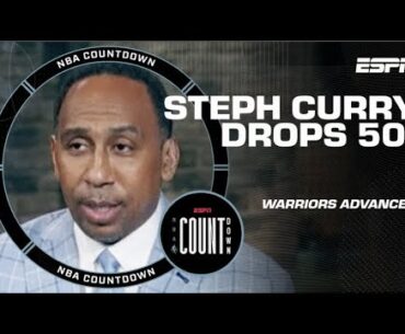 Steph Curry is the GREATEST PG to ever live?! Stephen A. reacts to historic night 💪 | NBA Countdown