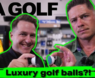 The LA GOLF ball ( How does it compare to the ProV1?! )